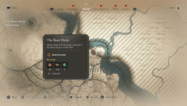 Assassins Creed: Мираж. Дополнительные задания