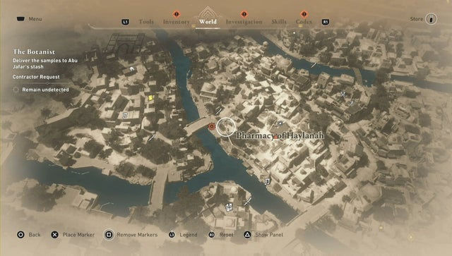 Assassins Creed: Мираж. Побочные задания