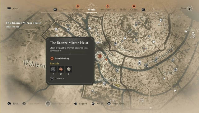 Assassins Creed: Мираж. Побочные задания