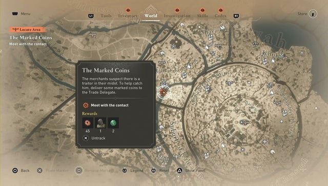 Assassins Creed: Мираж. Побочные задания