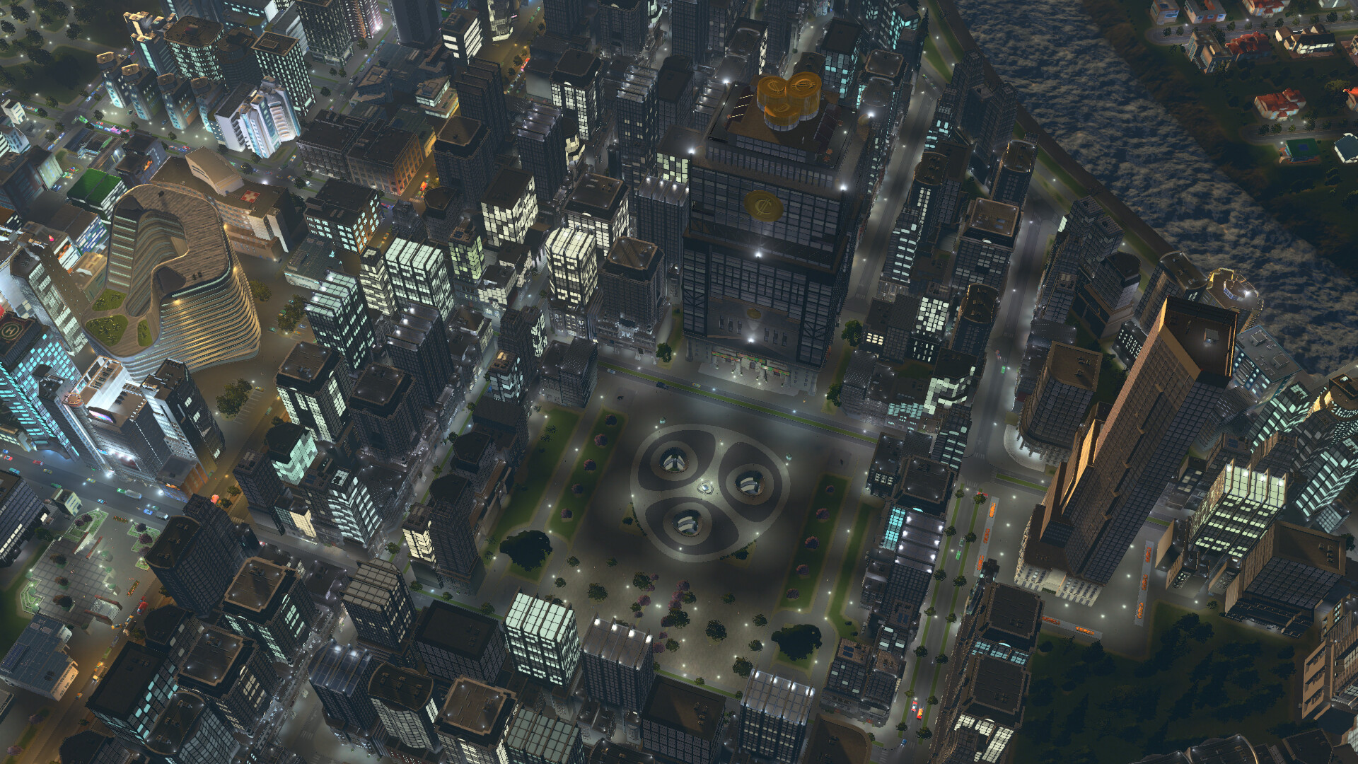 Cities: Skylines - Financial Districts