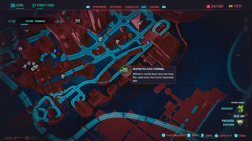 Cyberpunk 2077 Phantom Liberty. Терминалы Милитех