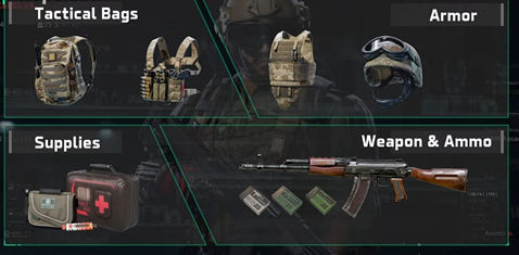 Delta Force. Снаряжение