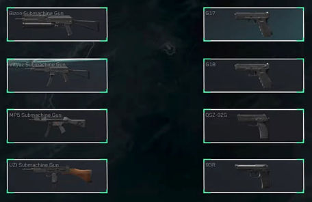 Delta Force. Пистолеты