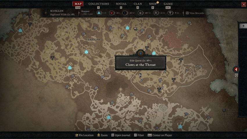 Diablo 4. Дополнительные задания