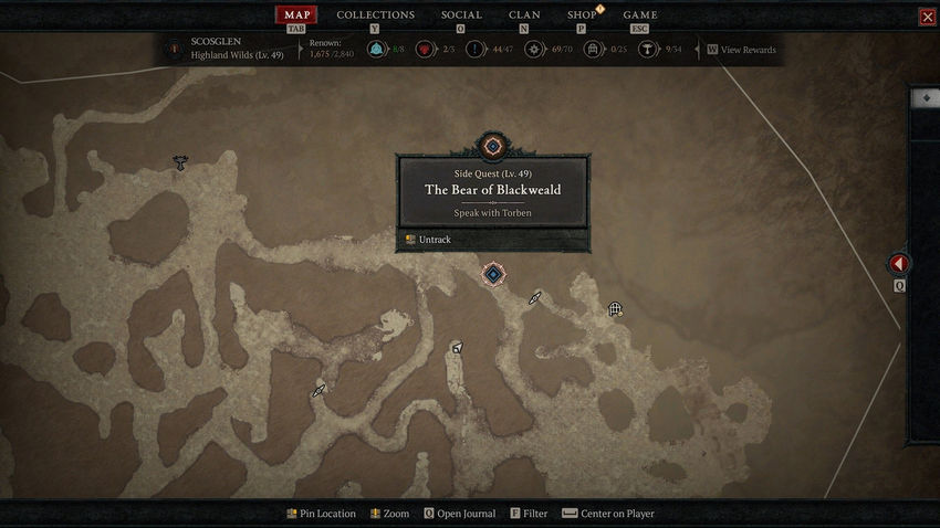 Diablo 4. Дополнительные задания