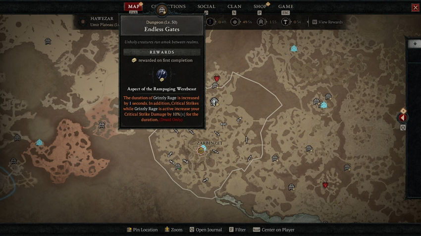 Diablo 4. Подземелья Хавезар