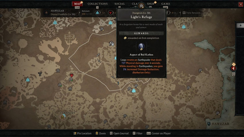 Diablo 4. Подземелья Хавезар