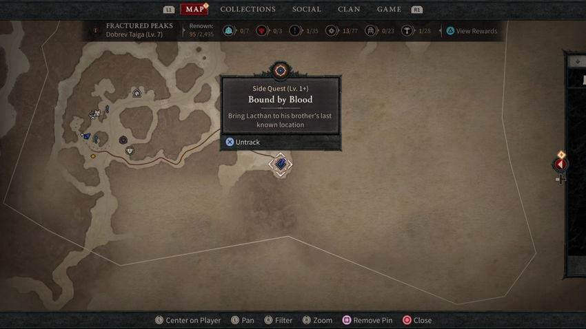 дополнительные задания Diablo 4