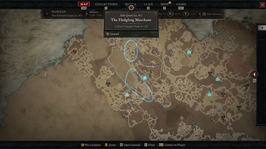 Diablo 4. Побочные квесты