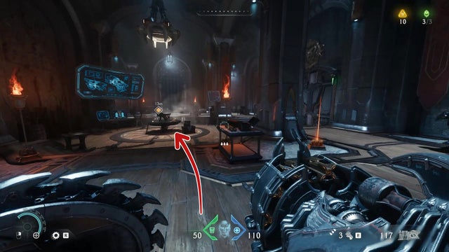 Doom The Dark Ages. Казармы Сентинел