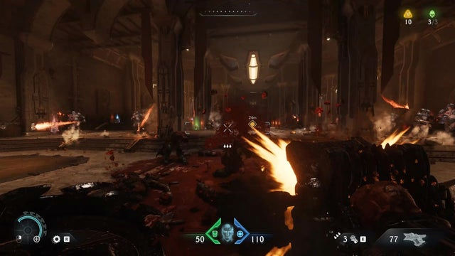 Doom The Dark Ages. Казармы Сентинел