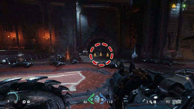 Doom The Dark Ages. Казармы Сентинел