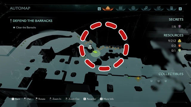 Doom The Dark Ages. Казармы Сентинел