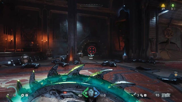 Doom The Dark Ages. Казармы Сентинел