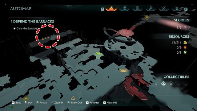 Doom The Dark Ages. Казармы Сентинел