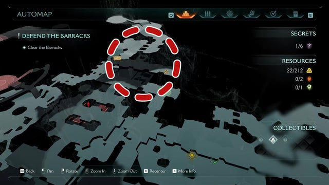 Doom The Dark Ages. Казармы Сентинел