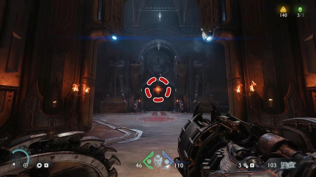 Doom The Dark Ages. Казармы Сентинел