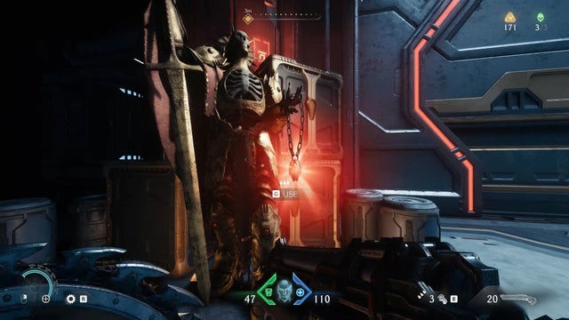 Doom The Dark Ages. Казармы Сентинел