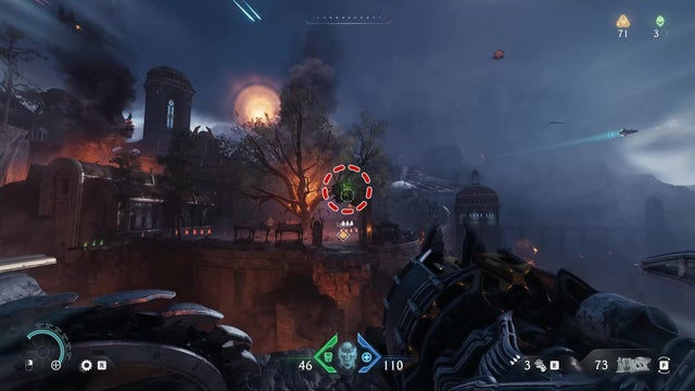 Doom The Dark Ages. Казармы Сентинел