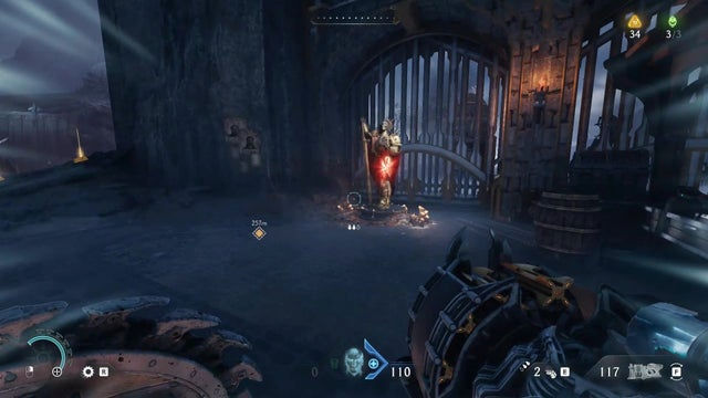 Doom The Dark Ages. Казармы Сентинел