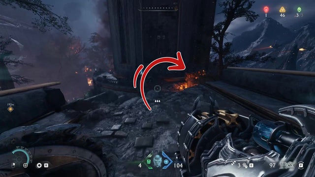 Doom The Dark Ages. Казармы Сентинел