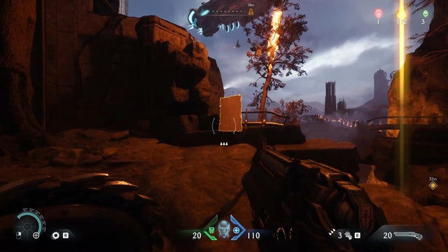 Doom The Dark Ages. Казармы Сентинел