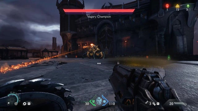 Doom The Dark Ages. Казармы Сентинел