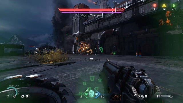 Doom The Dark Ages. Казармы Сентинел