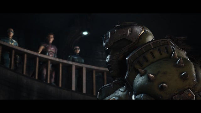 Doom The Dark Ages. Бездонный лес