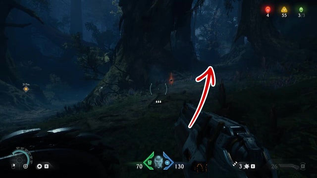 Doom The Dark Ages. Бездонный лес