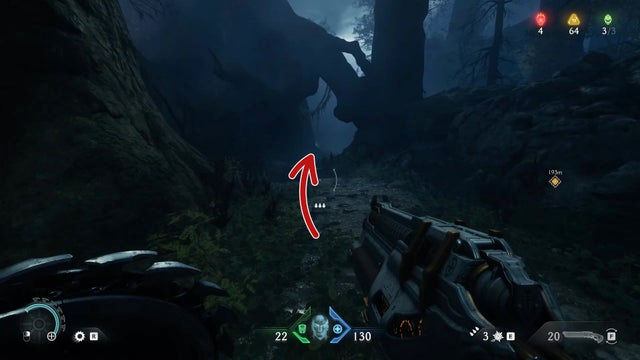 Doom The Dark Ages. Бездонный лес