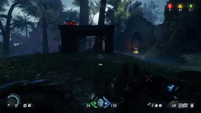 Doom The Dark Ages. Бездонный лес