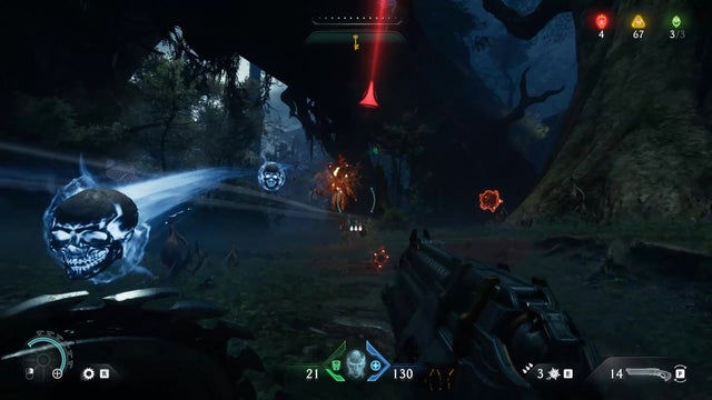 Doom The Dark Ages. Бездонный лес