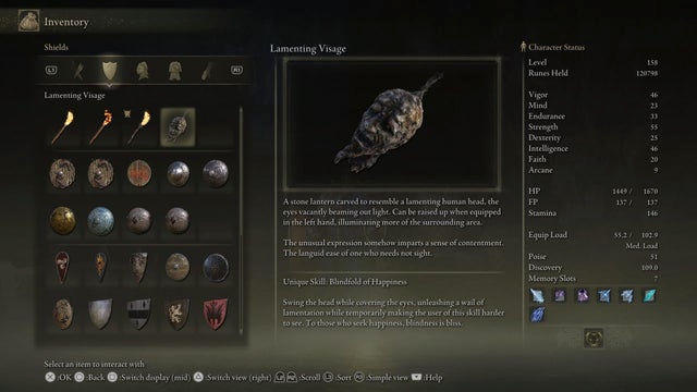 Elden Ring Shadow of the Erdtree. Форма Плакальщика