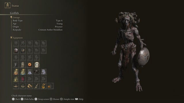 Elden Ring Shadow of the Erdtree. Форма Плакальщика