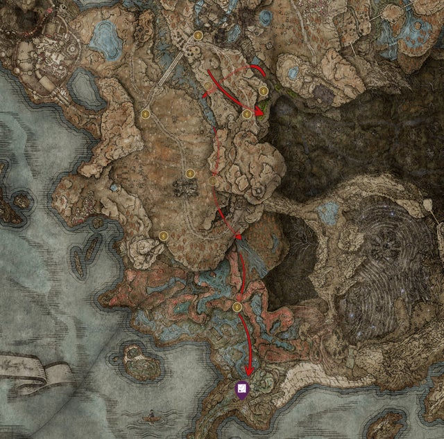 Elden Ring Shadow of the Erdtree. Лазурное побережье