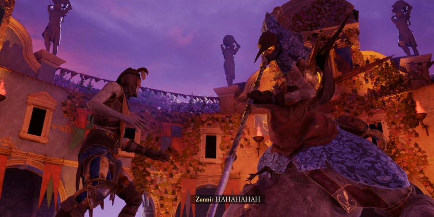 Enotria The Last Song. Театр Масок