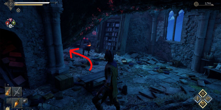 Enotria The Last Song. Багровый Монастырь ключ