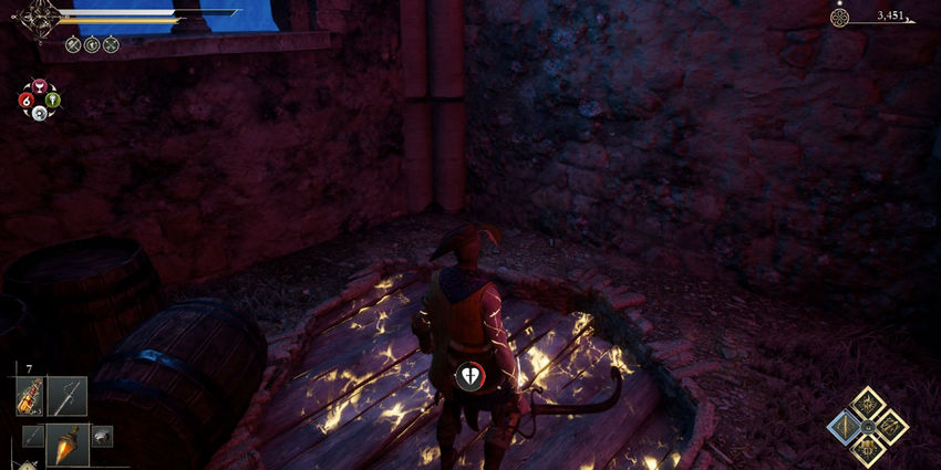 Enotria The Last Song. Багровый Монастырь ключ