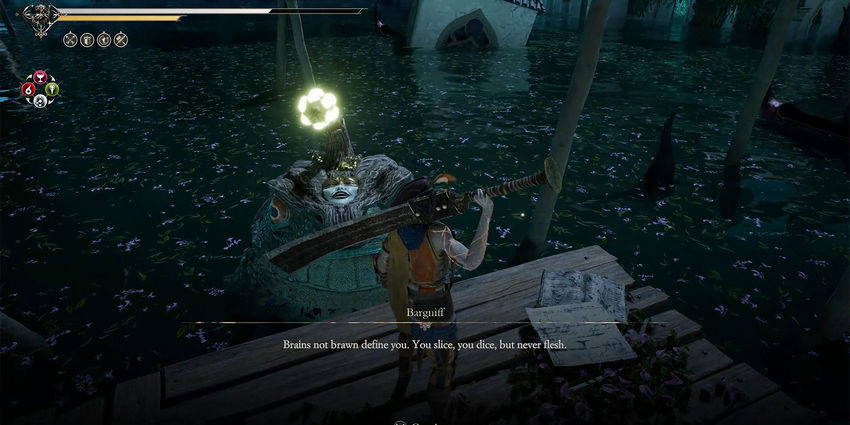 Enotria The Last Song. Загадки Баргниффа