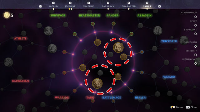 Enshrouded. Прокачка