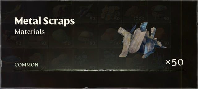 Enshrouded. Металлолом