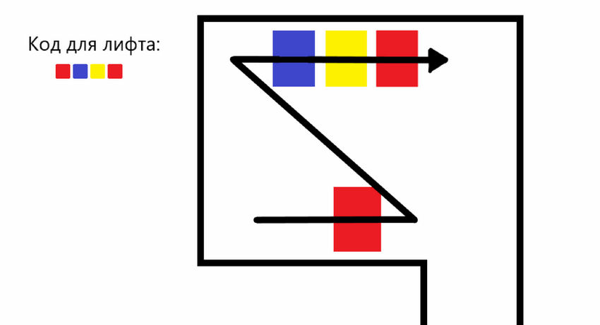 Escape the Backrooms. Код для лифта