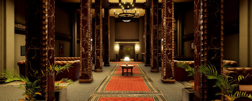 Escape the Backrooms. Отель