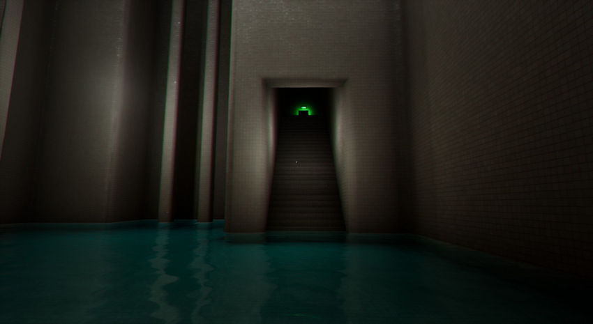 Escape the Backrooms. Бассейн