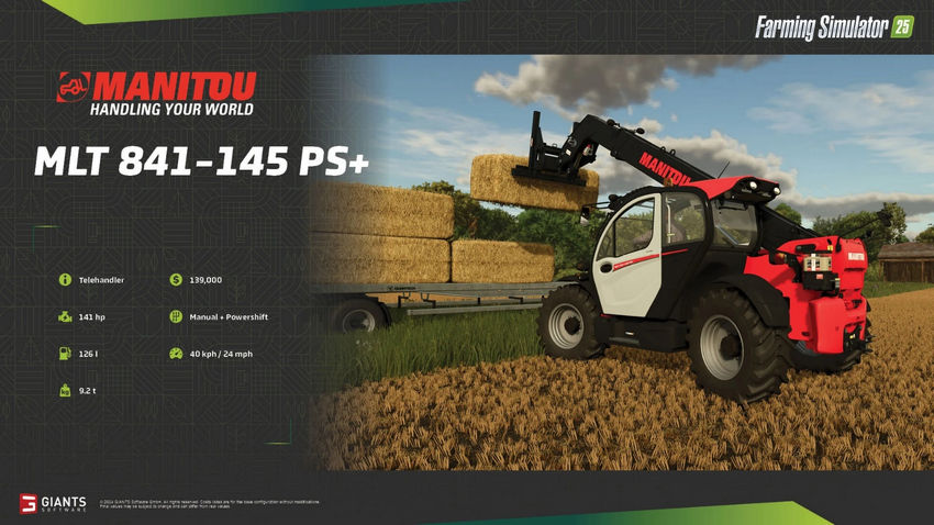 Farming Simulator 25. Новая техника