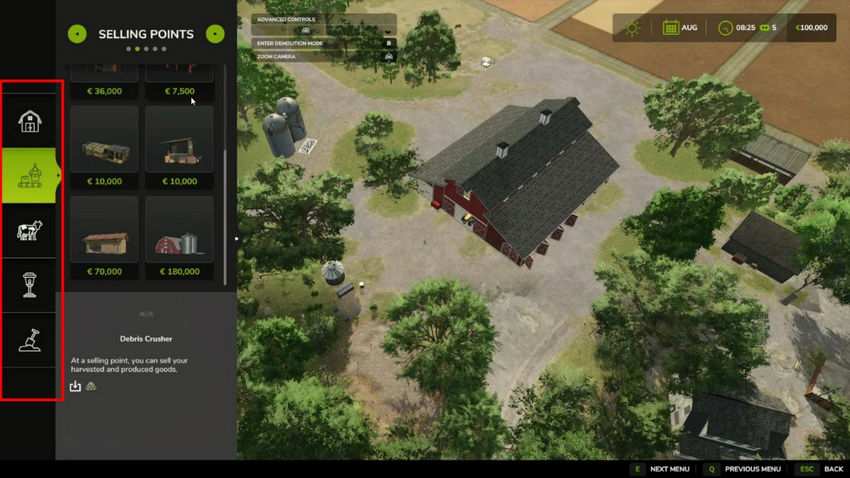 Farming Simulator 25. Строительство