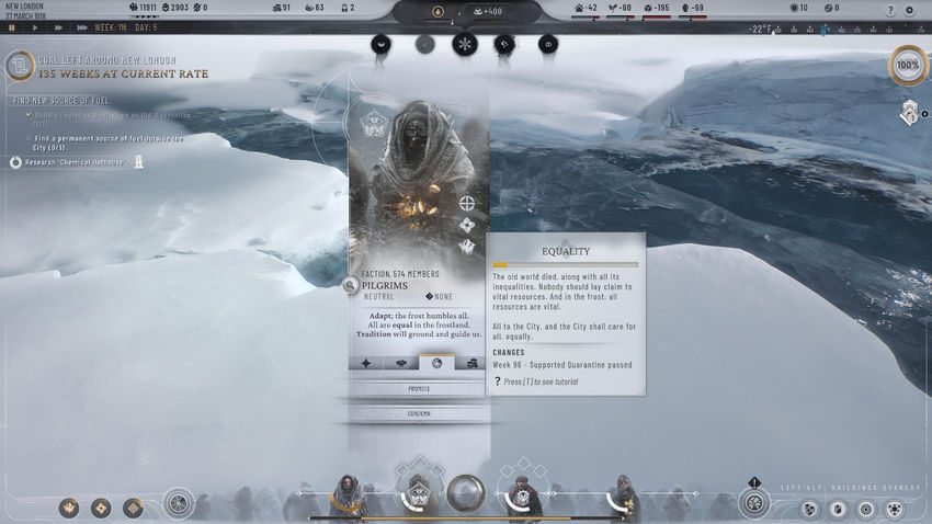 Frostpunk 2. Белая Мгла