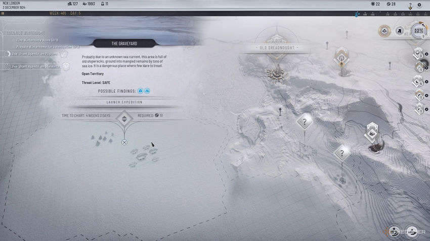 Frostpunk 2. Аванпосты и ресурсы